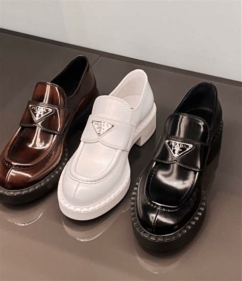 prada shoes aesthetic|prada loafer fashion.